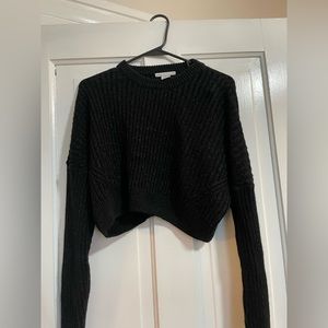 Urban Outfitters black cropped sweater size M